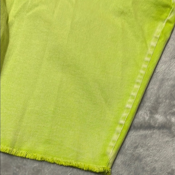 Cato  Faded Neon Green Denim Shorts Sz 20w - Picture 11 of 12